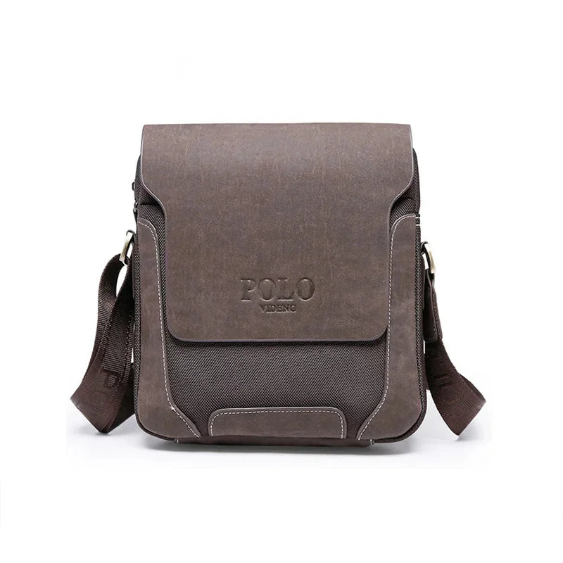 Men's Genuine Leather famous brand Handbag Busines Bolsas Shoulder Men Messenger Bags Travel Brand Quality Guarantee