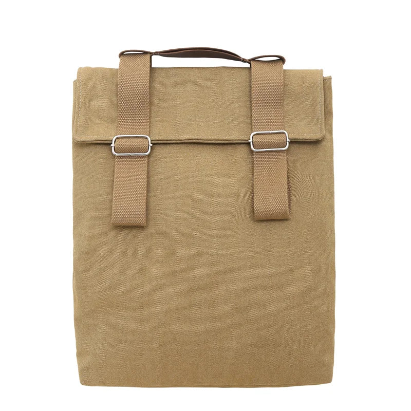 Men's Leisure Canvas Backpacks High Quality Large-capacity Man Light Travel Rucksacks Designer Male Fashion Trend Schoolbags