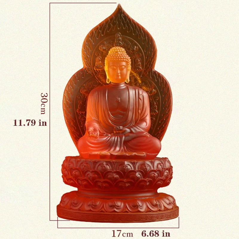 Merry Maitreya Buddha Figure Statue Resin Art Sculpture large size decorative buddhas Home living room feng shui ornaments