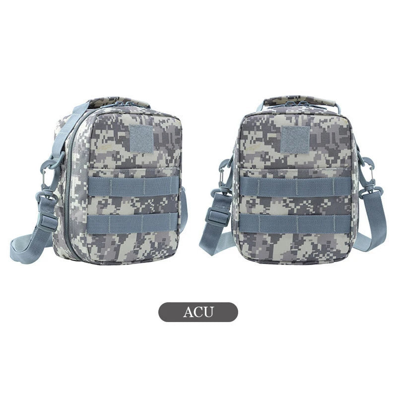 Military Tactical Molle Small Size Pouch Outdoor Sport Oxford Multifunction Crossbody Bgas Phone Accessory Army Riding Chest Bag