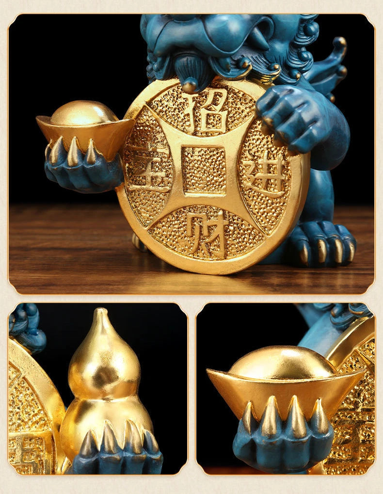 "Money" Recruiting Copper Copper Pixiu Capital Juli Caiser's Living Room Store Opening Gifts Cute Mascot Decor