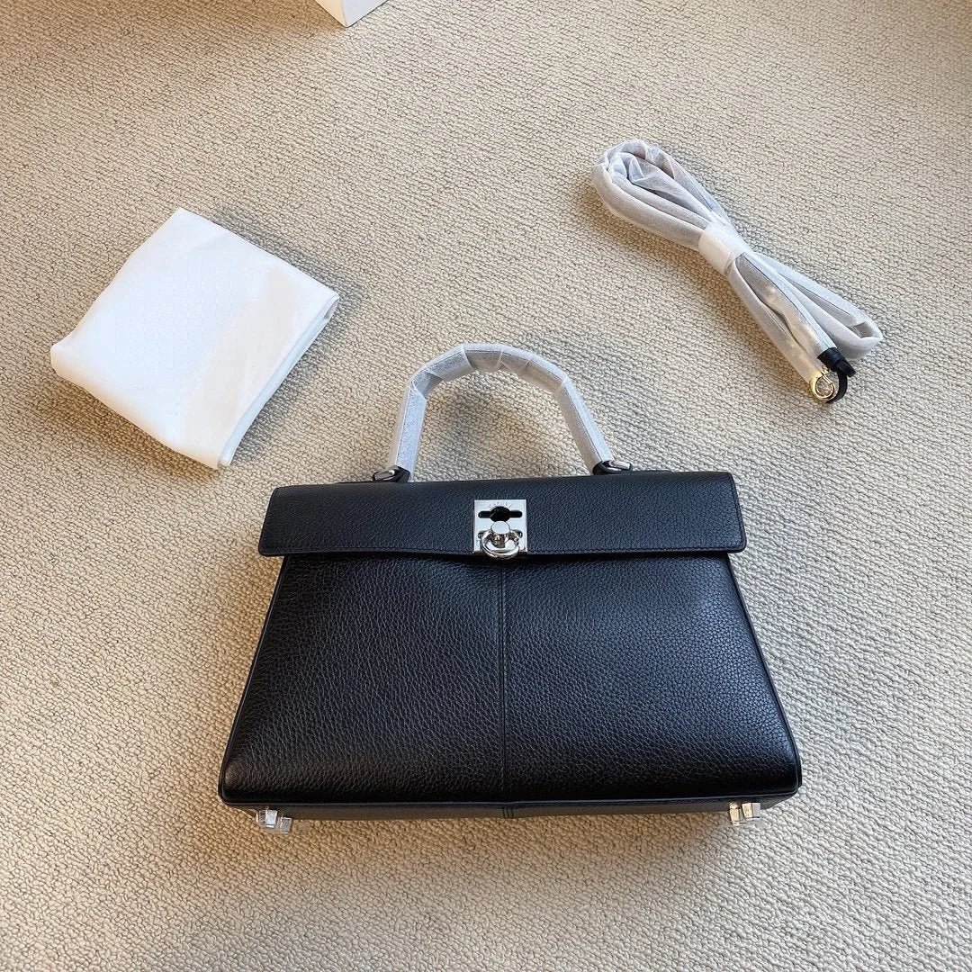 Monrity Women Cowhide Stance Wallet Single Shoulder Crossbody Handbag Versatile Commuter Purses Clutch Exquisite Luxury Bags