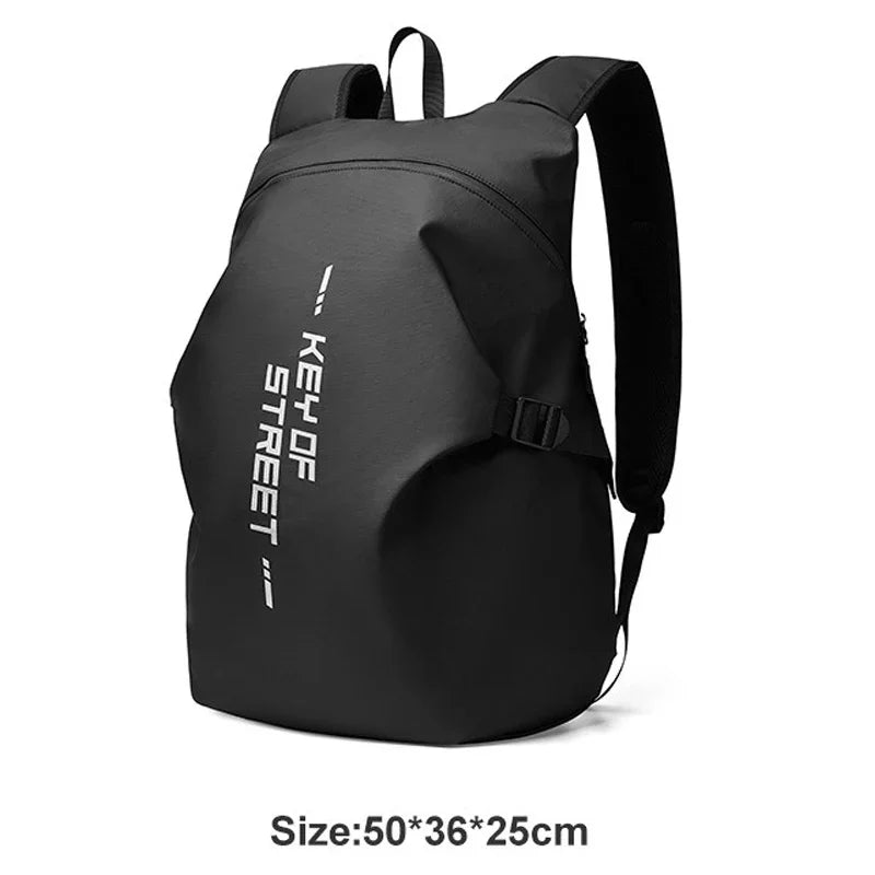 Motorcycle Helmet Bag Riding Backpack Cycling Moto Rider Backpack Waterproof Travel Bag Large Capacity Night Reflection