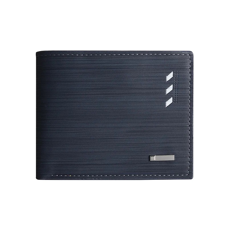 Multi-functional and Practical Men's Wallet Business Short Youth Multi-card Money Clip Horizontal Trend Student Ticket Purse