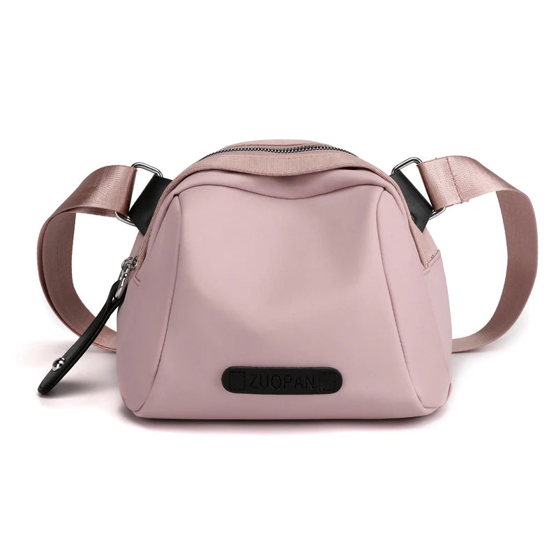 Multifunctional Small Shoulder Bag for Women 2023 New Nylon Wide Strap Crossbody Bag Quality Soft Waterproof Cross Body Purses