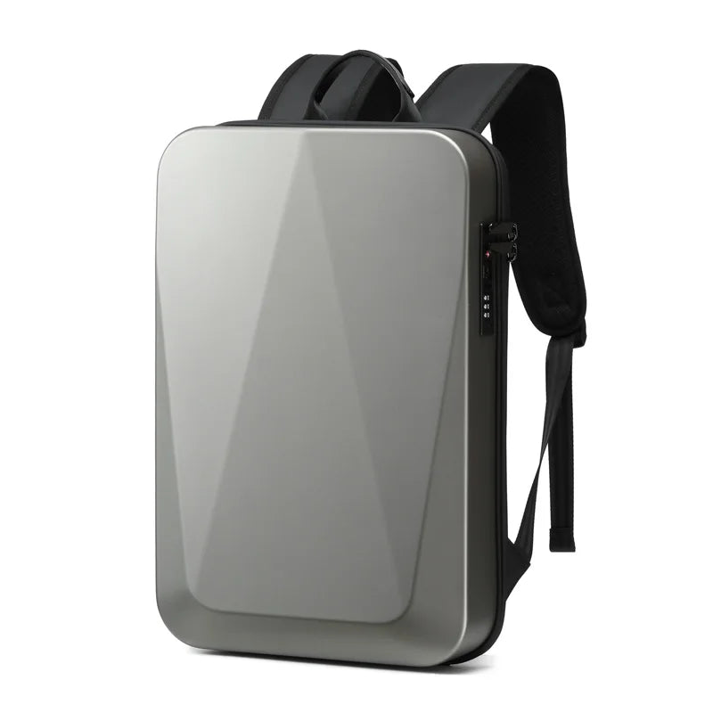 NEW Hard Shell Anti-thief Backpack Waterproof Man School Backpacks Men Fashion Luxurious Travel Bag 11-15.6 Laptop Bag Geometr