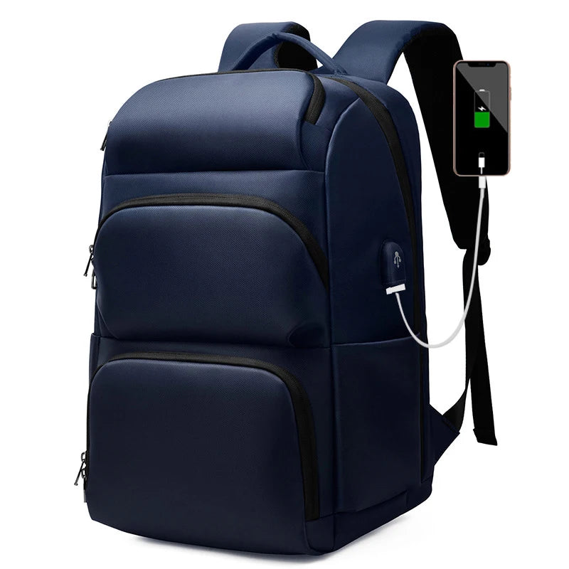 NEW Men's backpack Large capacit 17inch Laptop Backpack Anti-theft lock travel bag USB charging school Backpack Business Mochila