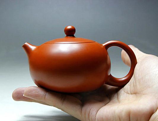 New Arrival Handmade Xi Shi Pot With Tea Infuser Teapot Red Clay Tetera 100ml Zhu Ni Porcelain Antique Chinese Ceramic Kettle