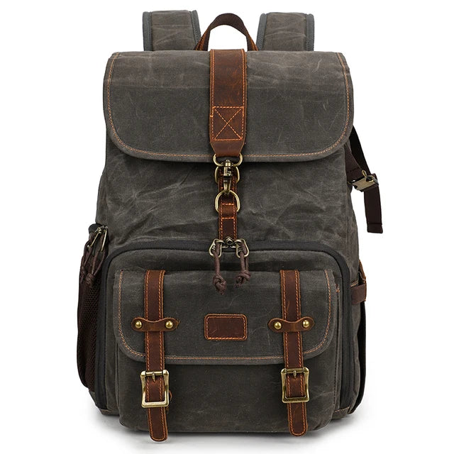 New Batik Canvas Bag for Camera Waterproof DSLR Cameras Backpack Liner Lens Case Large Photo Bag for Nikon Canon Sony Olympus