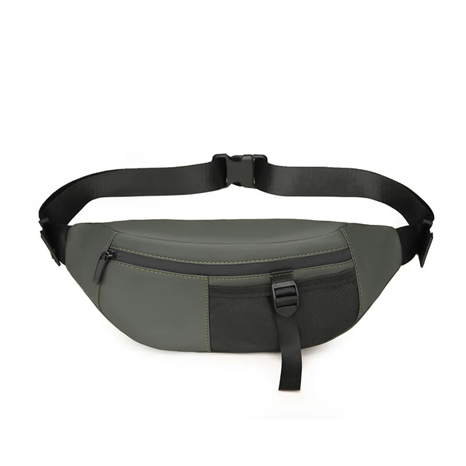 New Canvas Handbags Chest Pack Men's Fashion Shoulder Chest Bag Men's Travel Cross Chest Bag Men's Small Cross Waist Bag