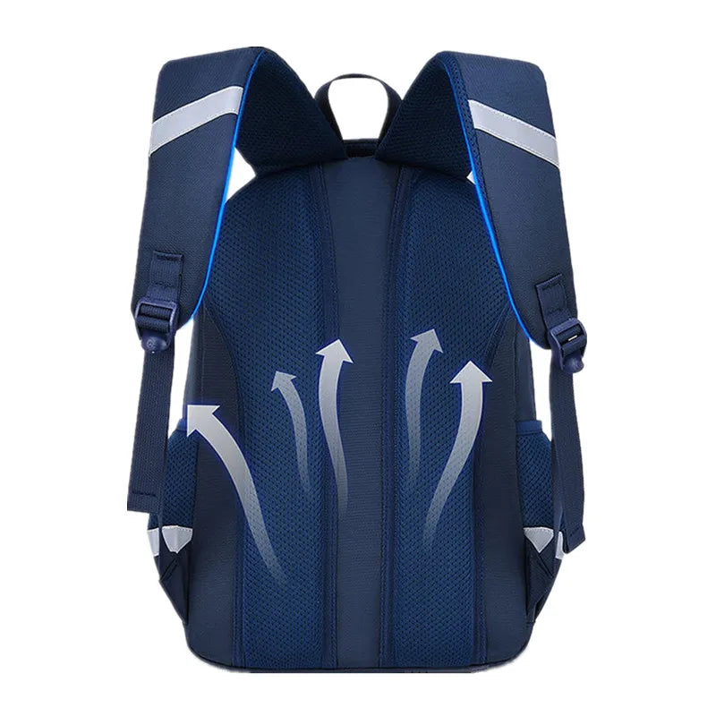 New Child Boys Schoolbags Waterproof Breathable Kids School Bags Children Orthopedic School Backpacks Mochila Escolar