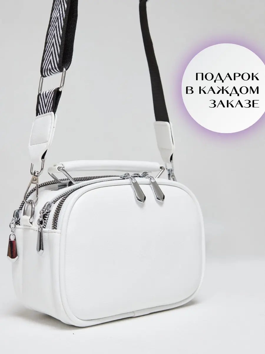 New High Quality Luxury Shoulder Bag Multi Pocket Solid Color PU Leather Women Crossbody Trendy Bag