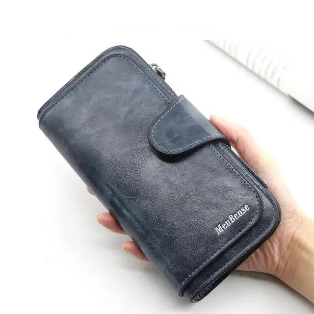 New Made of Leather Women's Long Wallet Luxury Coin Purses Ladies Multi Function Card Holders Feminina Clutch Bag