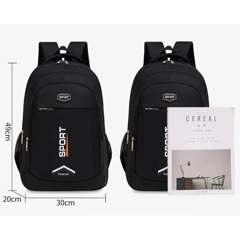 New Men's Oxford Outdoor Travel High Quality Notebook Computer Backpack Casual Student School Large Capacity Bag