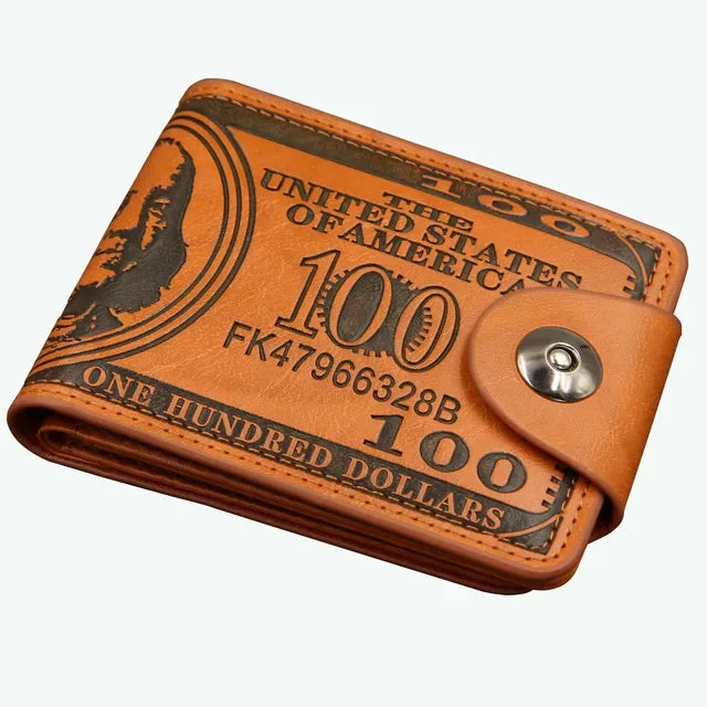 New Short PU Leather For Men Luxury Coin Wallet Business Mini Man Card Holders Multifunctional Male Small Purse