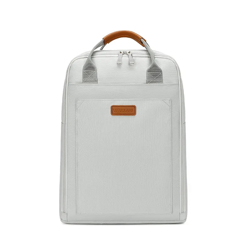 New Trend Women Large Capacity Backpack Oxford Rucksack College School Book Bag 14'' Laptop Lightweight Travel Daypack