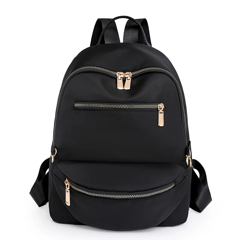 New Woman Backpacks Lady Nylon Backpacks with Detachable Storage Pocket Female 2 Pcs Set Travel Backpack Women Shoulder Bags