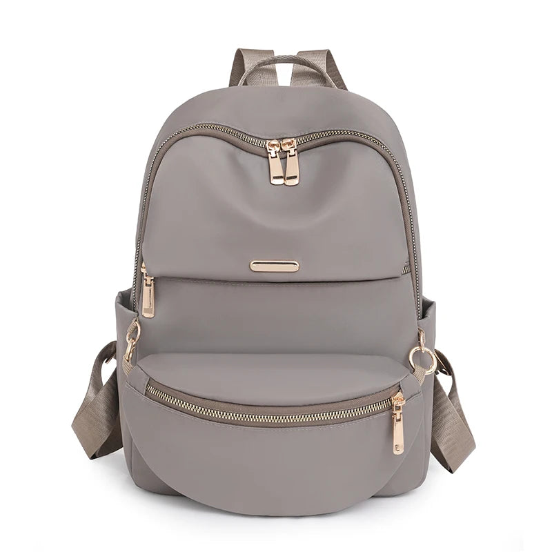 New Woman Backpacks Lady Nylon Backpacks with Detachable Storage Pocket Female 2 Pcs Set Waterproof Backpack Women Shoulder Bags