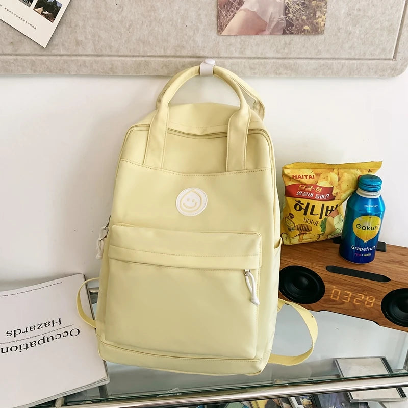 New Women College Backpack Men Female Cool Travel Book Bag Girl Boy Laptop Student Fashion School Bags For Teenage Girls Boys