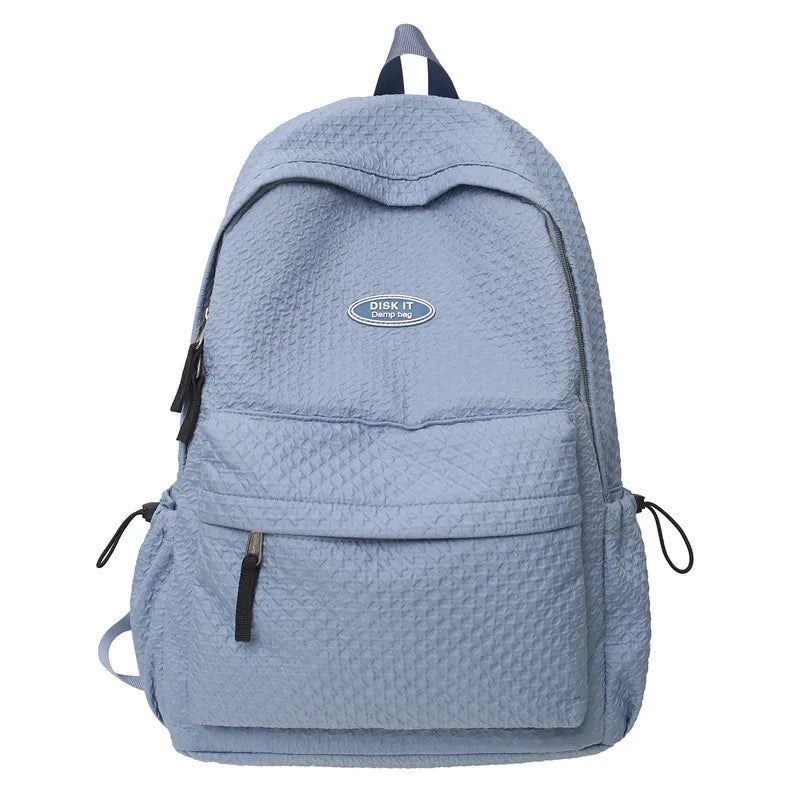 New Women Male Trendy Backpack Men Female Black Travel Book Bag Fashion Lady Laptop College Backpack Girl Boy Leisure School Bag