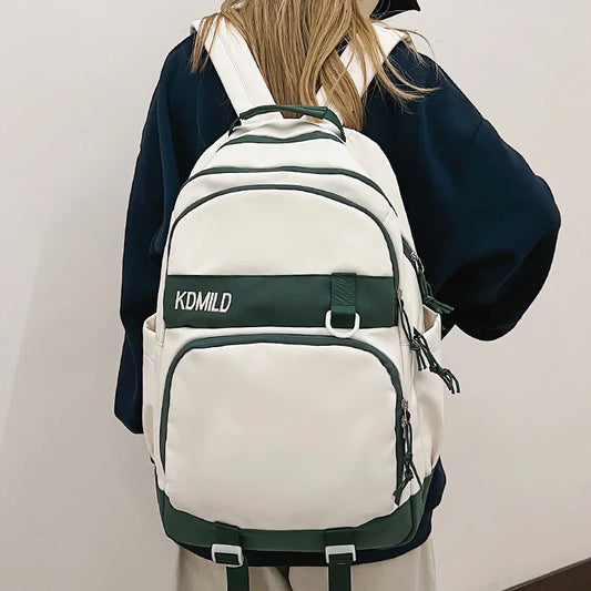 New Women Men High Capacity Travel College Backpack Trendy Lady Male Backpack Cool Boy Girl Bag Fashion Female Laptop School Bag