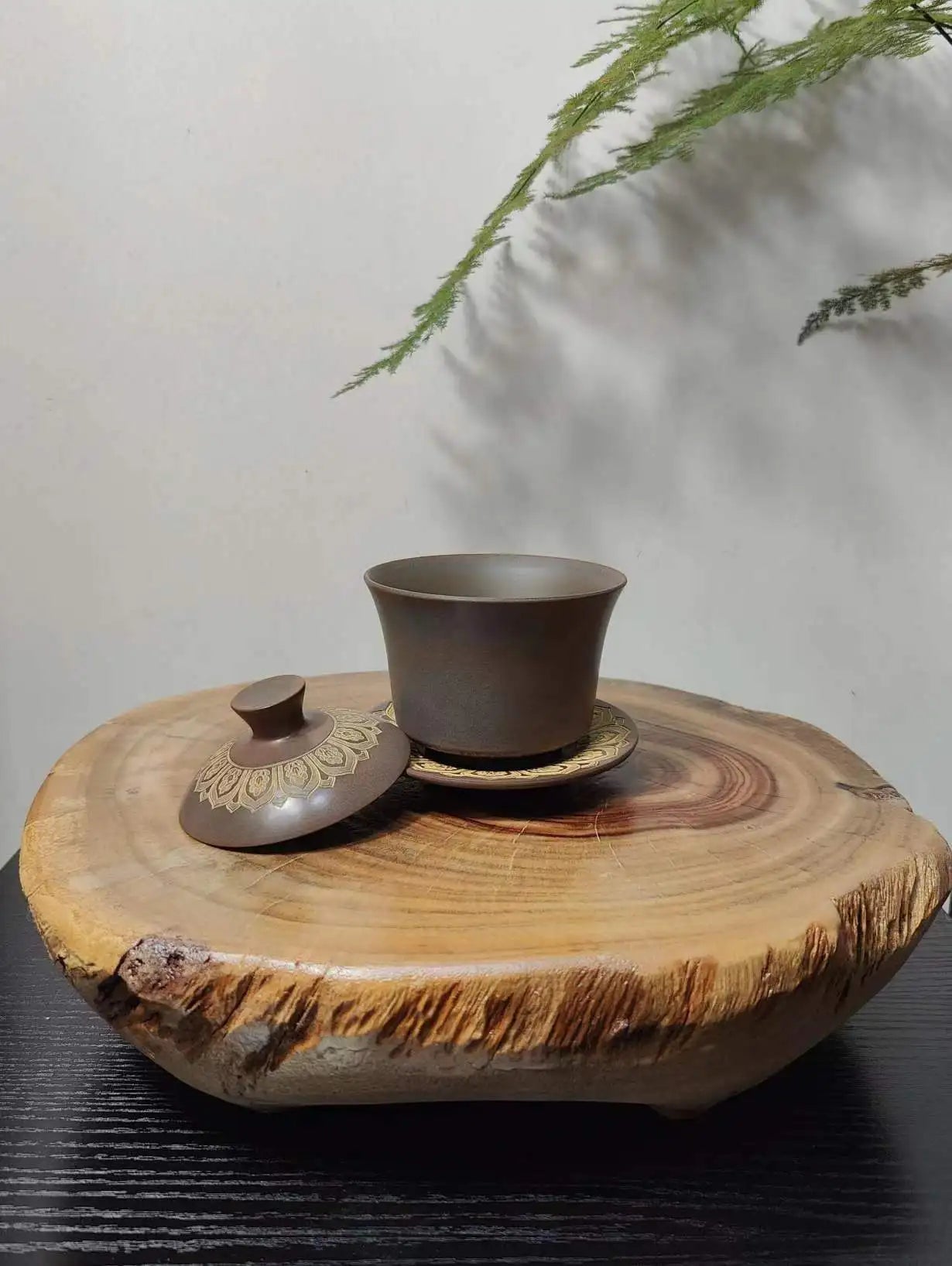 Nixing Handmade Teapot Carving Gaiwan filter handmade nixing clay customized gifts authentic theiere