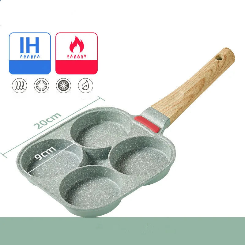 Non-Stick Pans Cooking Pots Pan Frying Pan Wok Pots Induction Cooker Skillet Egg Pancake Pan Thicken Frying Pans Gas Stove