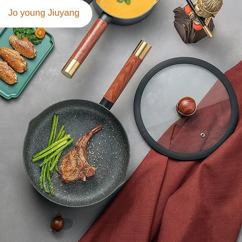Non-stick Milk Pot Baby Food Supplement Pot Home Frying Pan Soup Pot Student Dormitory Cooking Instant Noodles Induction Cooker
