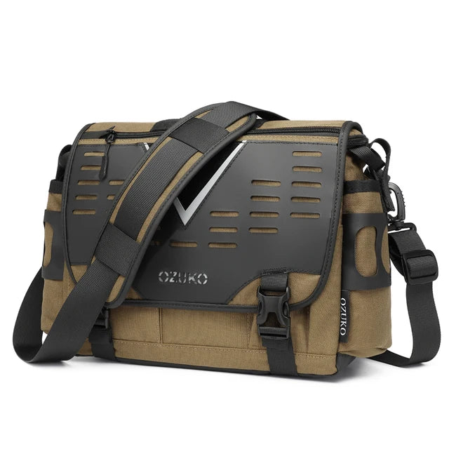 OZUKO Men Shoulder Bag High Quality Large Messenger Bags Male Water Resistant Handbag Outdoor Short Trip Crossbody Bag