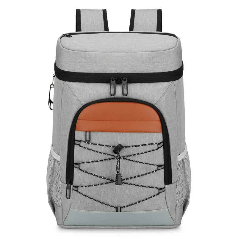 Outdoor Insulated Backpack Leakproof Lightweight Waterproof Large Capacity Camping Picnic Lunch Backpack