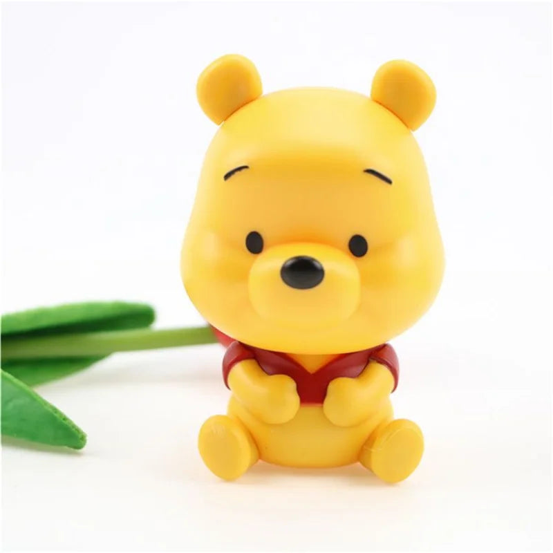 PVC Cartoon Cute Animal Car Ornament Micro Landscape Bonsai Decoration Desktop Creative Trinket Home Accessories Figurines