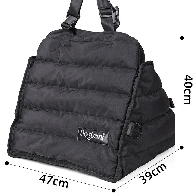 Pet Car Bag Multi functional Water Splashing Prevention Autumn and Winter Pet Bag
