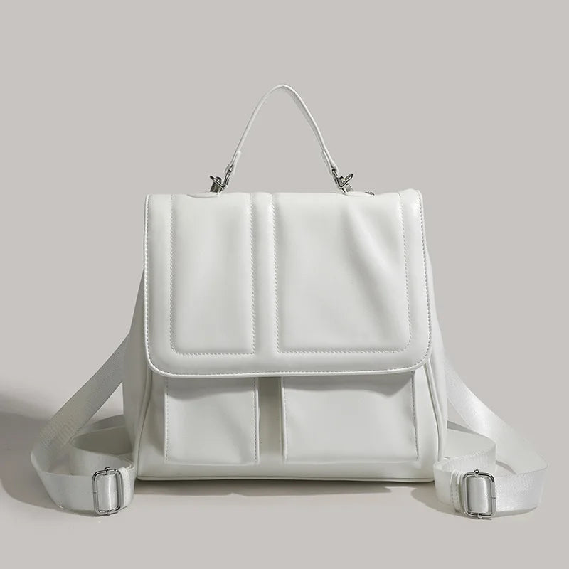 Preppy Style Women Retro Backpacks Satchels Girls Students School Duffle Shoulder Bags Vintage Briefcases HandBags