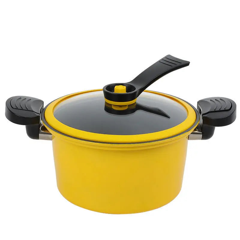Pressure Cooker 3.5L Soup Meat Pot Rice Cooker Gas Stove Micro Pressure Cooker Stew Pot Non-Stick Cooking Pots Kitchenware