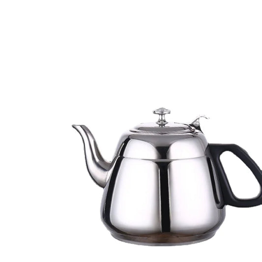 Professional Grade Stainless Steel Teapot with Filter for Tea Shops and Cafes