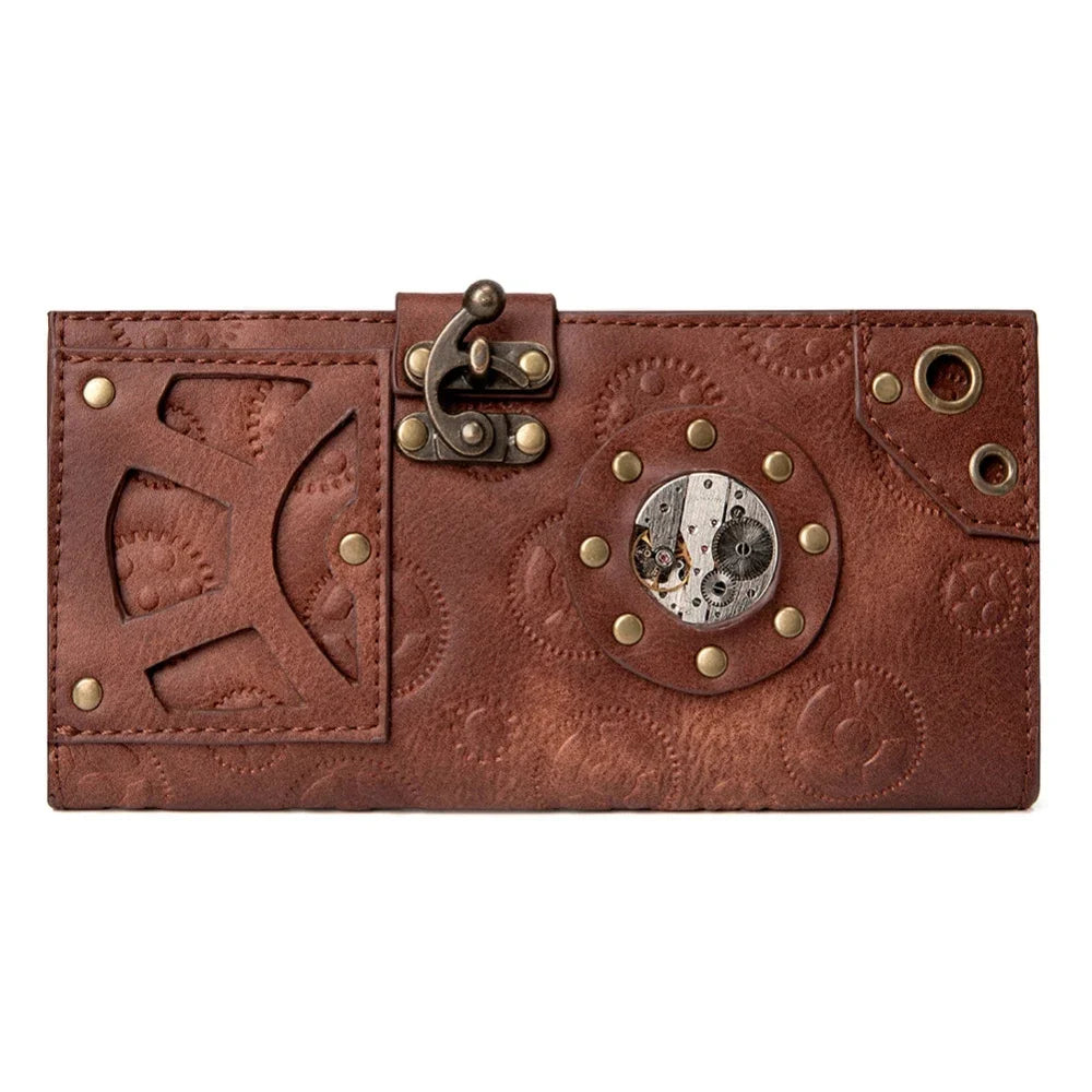 Punk Women's Vintage Leather Purse / Wallet