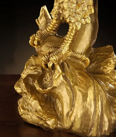 Pure Copper Great Exhibition Eagle Ornament Office Spread Wings Living Room Home Copper Decorative Crafts