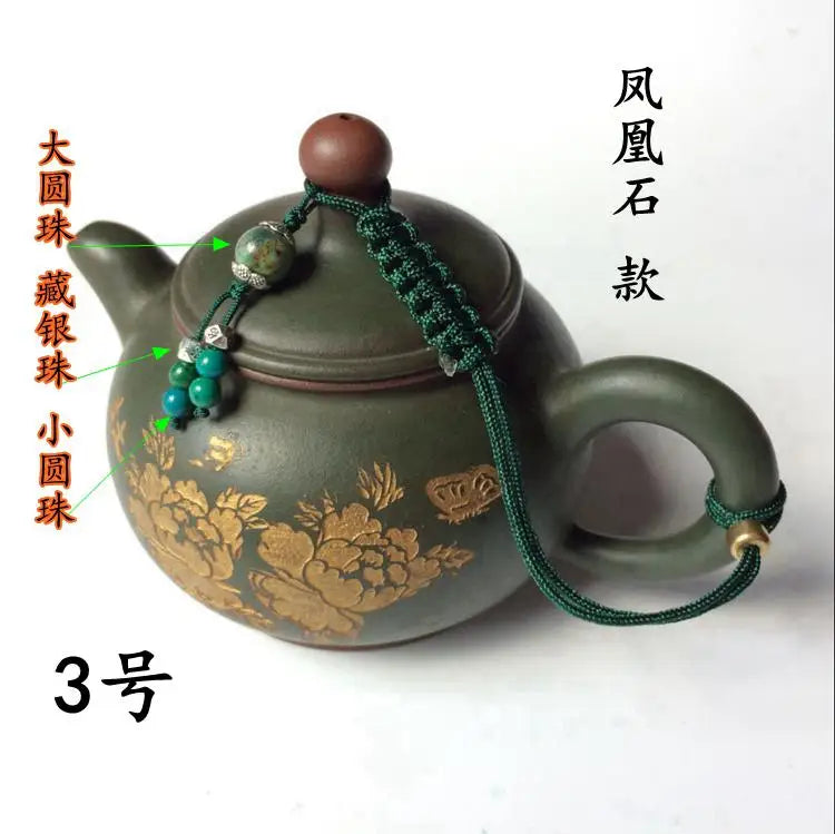 Pure Handmade Teapot Rope ,Kettle Rope (Only ROPE) don't include Teapot