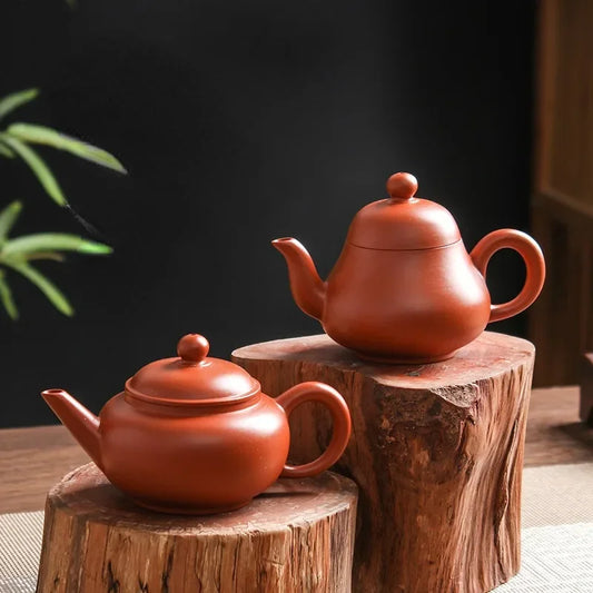 Purple Clay Finger Teapot Tea Pet Small Pocket Tea Set Ornaments Accessories Boutique Table Decoration Chinese Tea Pot Samovar