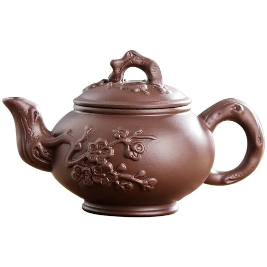 Purple Clay Teapot Red Clay Red Clay Ceramic Filter Small Size Tea Pot Kung Fu Tea Pothousehold Tea Making Set