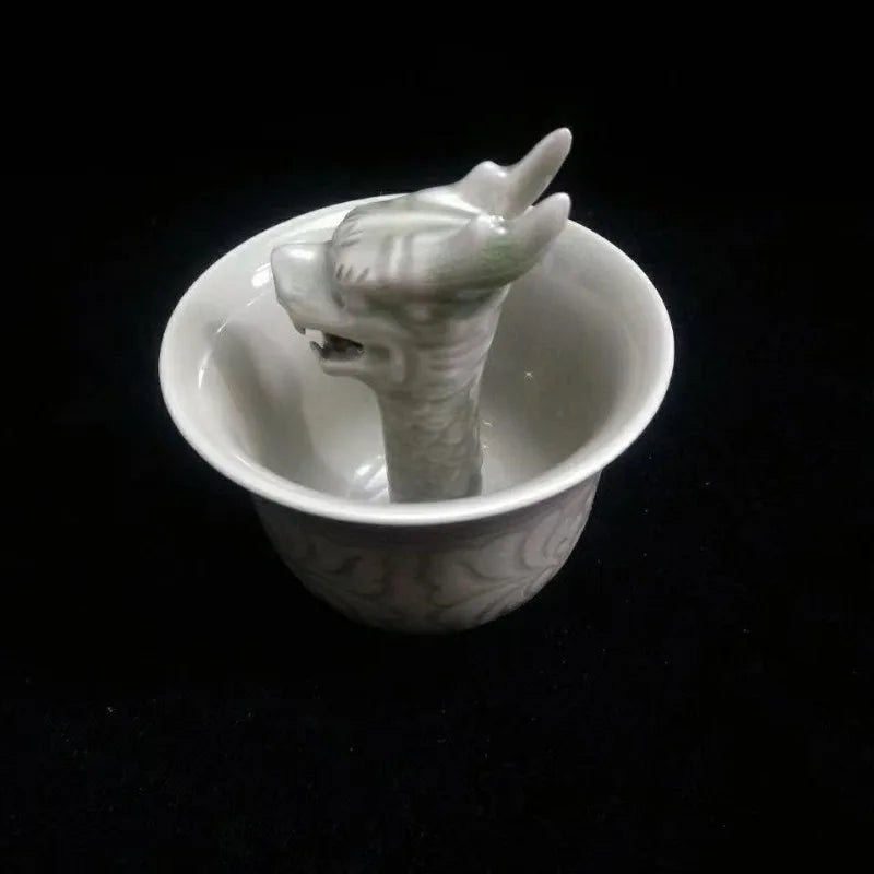 Purpose Tea Chinese Ceramics Trick Pot Assassin Teapot Container Drinking Dual Wine Teapot Layered Coffee Coffee Handmade