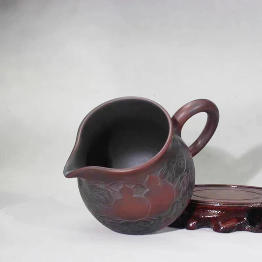 Qinzhou Nixing Tao Handmade Gongdao Cup(Not Yixing Clay Teapot)Handmade teacup for Puer oolong Kung Fu Cha