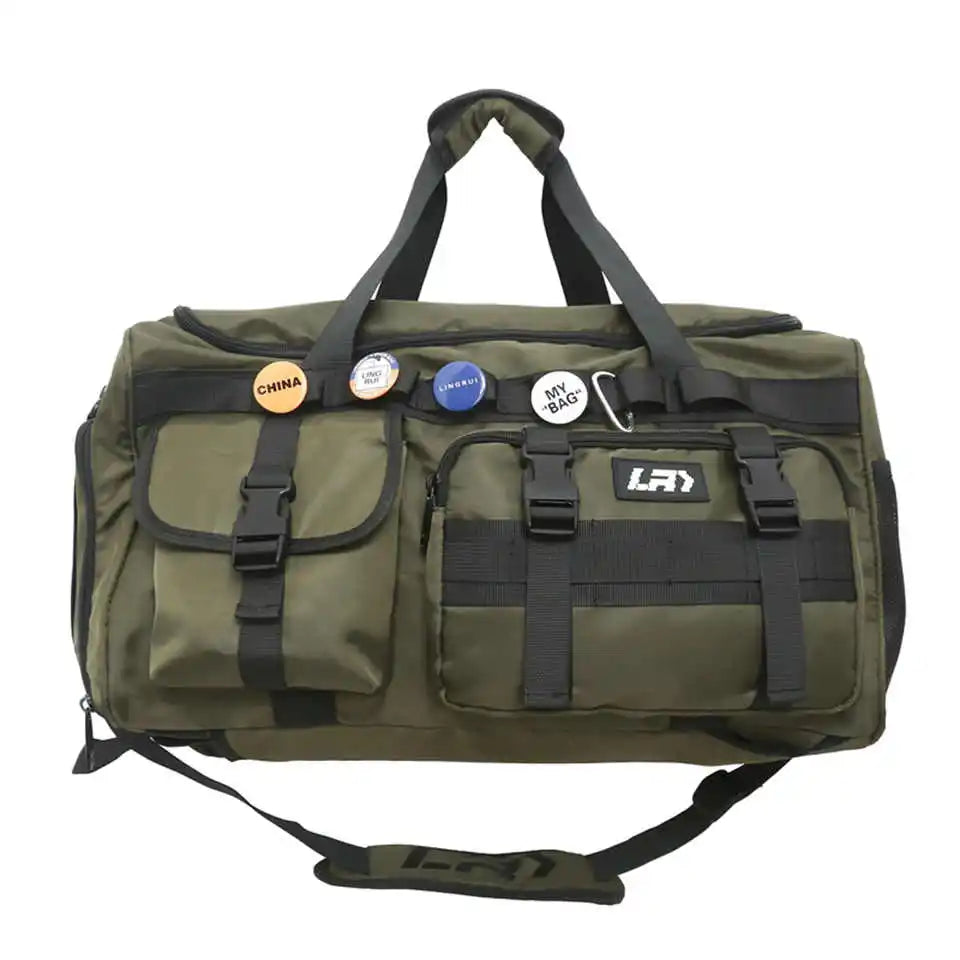 Quality Nylon Waterproof Travel Backpacks Men Climbing Travel Bags Hiking Backpack Outdoor School Bag Backpack Men