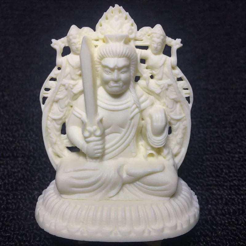 Resin Eight Patronus Statues double sided buddha Buddha Statue modern art sculpture Home car feng shui ornaments