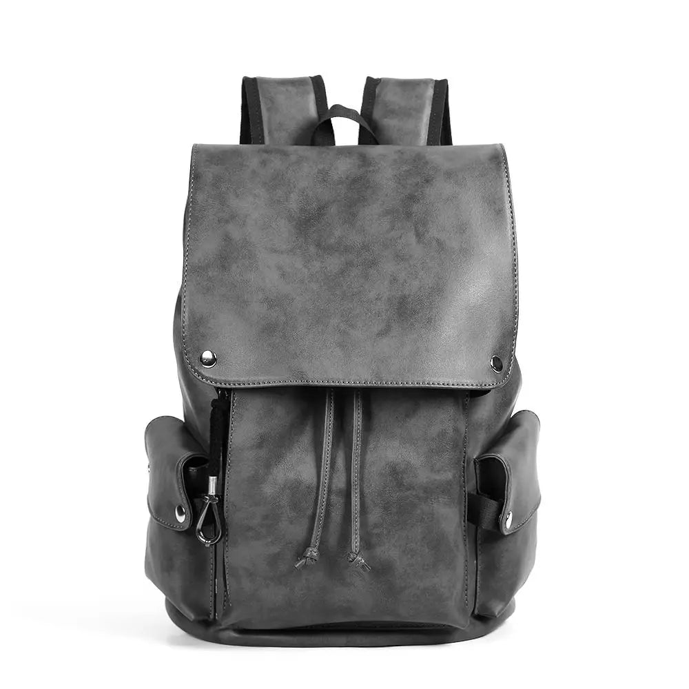 Retro First Layer Cowhide Backpack Men's Leather Large-capacity Bags Multi-functional Casual Fashion Computer Bag