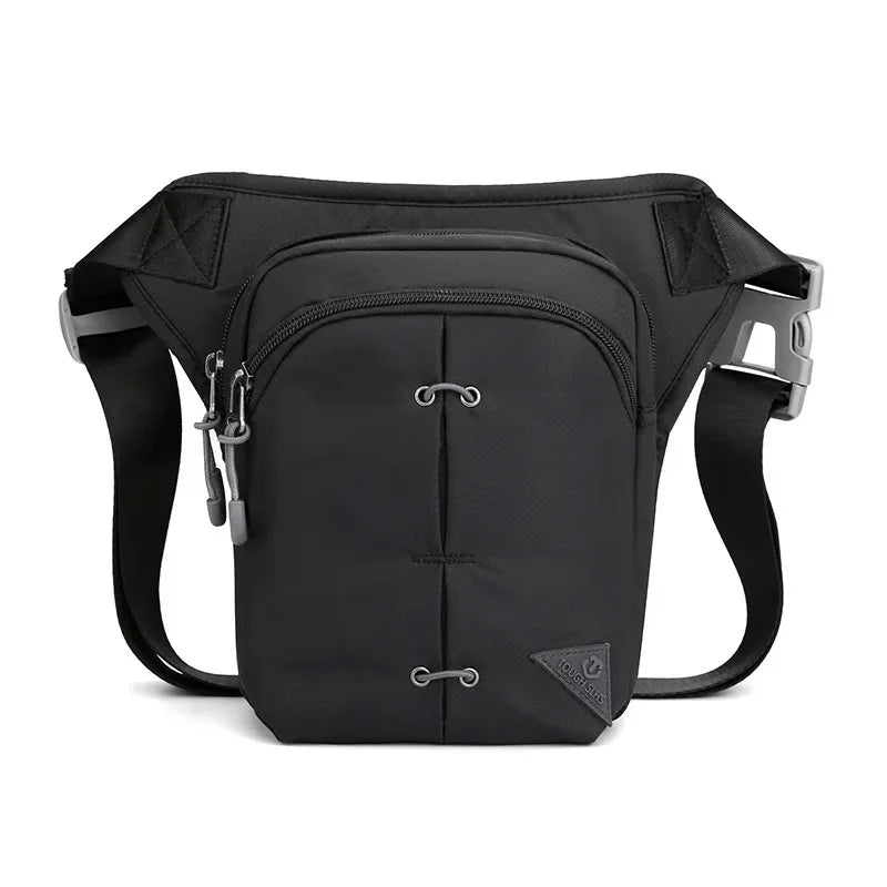 Rider Drop Leg Bag Waist Fanny Pack for Men Motorcycle Travel Assault Male Nylon Belt Messenger Cross Body Thigh Hip Bags