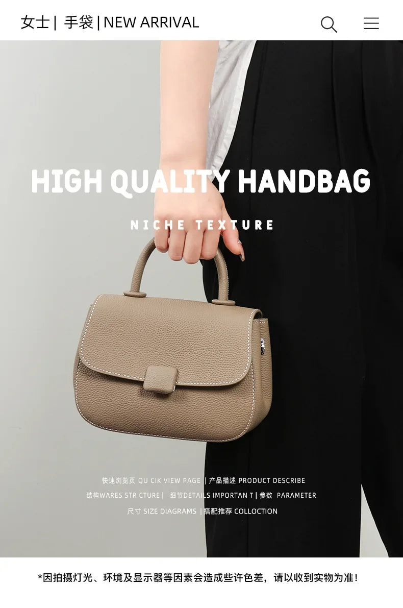 Vintage Leather Crossbody Bag for Women with Large Capacity and Versatile Design Perfect for Vintage and Retro Fashion Luxury