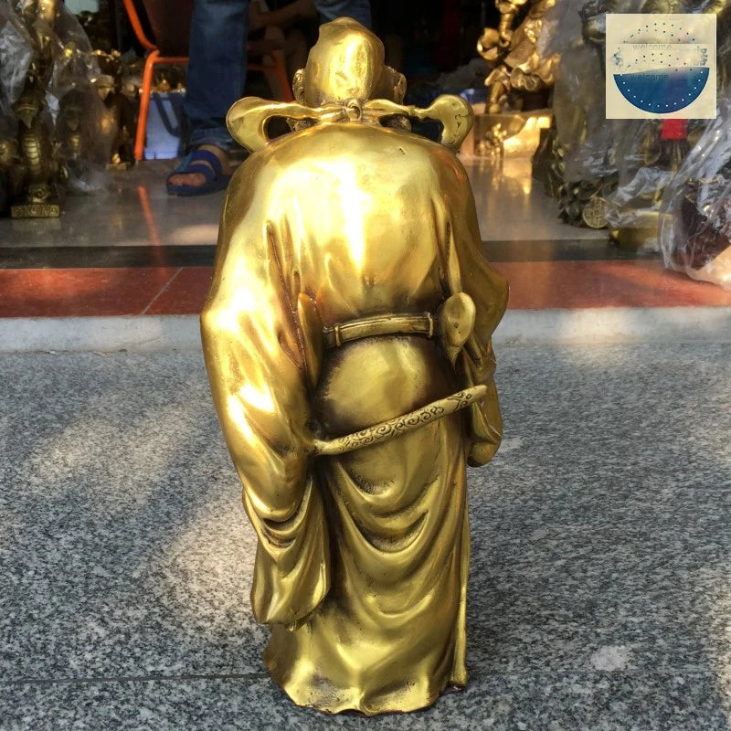 GOOD office home FENG SHUI Talisman Protection -exorcise evil spirits Money Drawing Zhong Kui God statue 28CM