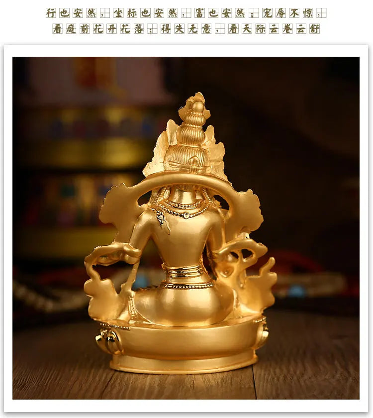 special offer # HOME patron saint Protection # Buddhism gilding Bodhisattva Tara(Green) Buddha brass statue