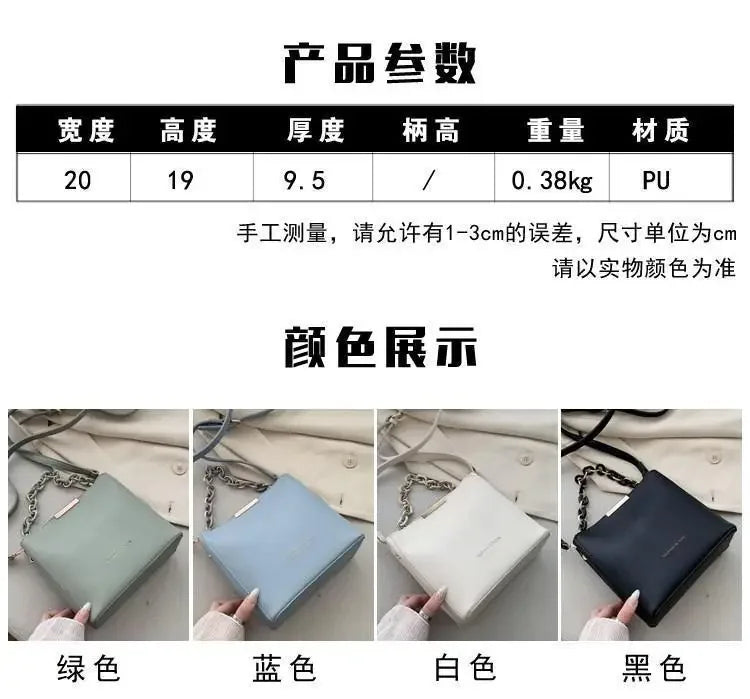 2024 New Fashion Chain Portable Bucket Bag Single Shoulder Crossbody Bag Designer Bags Designer Bags Luxury